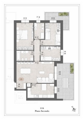 15.A QUADRILOCALE