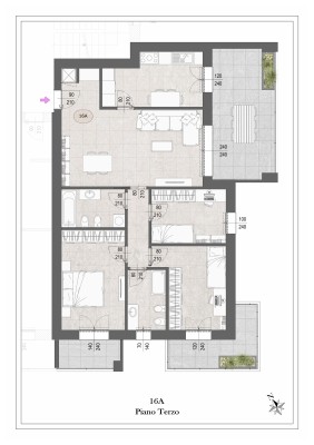 16.A QUADRILOCALE