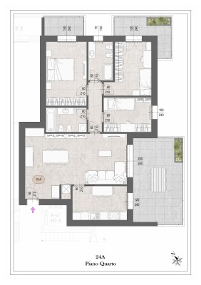 24.A QUADRILOCALE